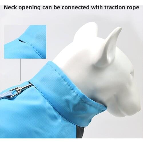 New style dog charge clothing autumn and winter outdoor big dog clothing thickened winter jacket