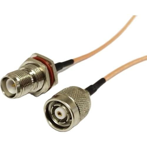 New Reverse RP-TNC Male Plug Switch RP-TNC Female Jack jumper cable RG316 Wholesale Fast Ship 15CM 6" Adapter for WIFI