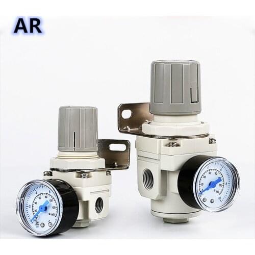 AR2000 regulator 1/4 3/8 1/2Pressure regulating valve AR-2000 Air compressor pressure relief valve, Gas Source Processor