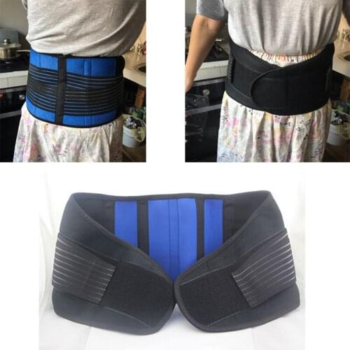 Sport Waist Support Adjustable Neoprene Double Pull Lumbar Support Elasticated Back Belt Brace Relief Band Waist Sport Products