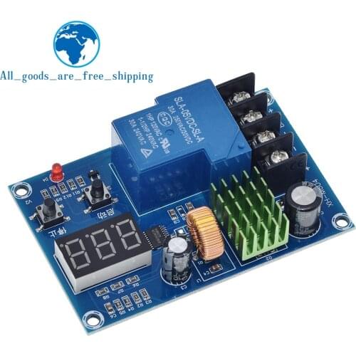 TZT XH-M604 Battery Charger Control Module DC 6-60V Storage Lithium Battery Charging Control Protection Board Switch