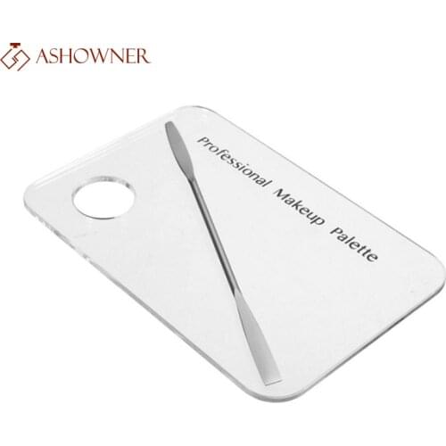 Acrylic Palette Spatula Rod Gel Foundation Eye shadow Mixing Cream Pigments Stainless Cosmetic for Makeup Nail Art Manicure Tool