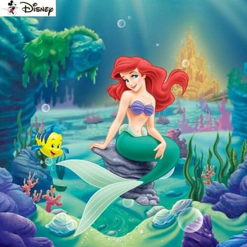 Disney 5D DIY Full Diamond Embroidery "Cartoon princess" Diamond Painting Cross Stitch Rhinestone Home Decoration A30695