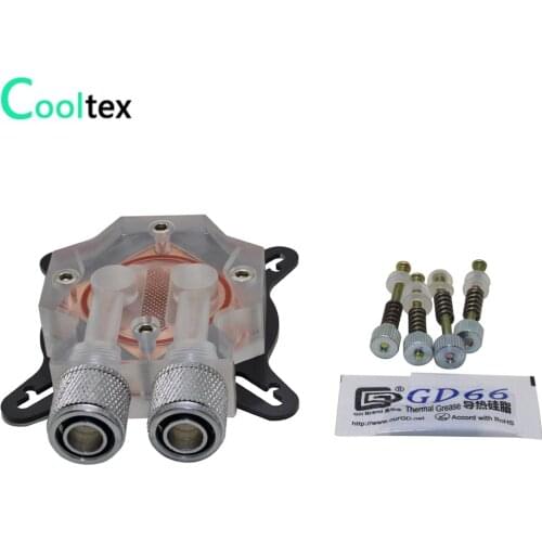 100% New GPU Water Block Video Graphics Card Water Cooling Block watercooled block Radiator cooler Hole Spacing 42mm-62mm