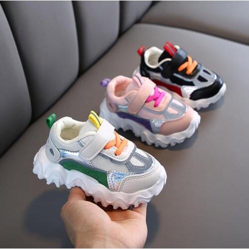 Children Shoes Boys Sneakers Girls Sport Shoes Child Leisure Trainers Casual Breathable Kids Running Shoes Basketball Shoes