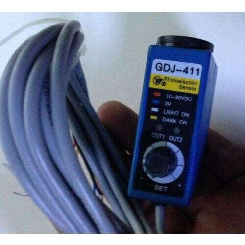 High quality GDJ-411 GB green and blue Color Code Sensor Photoelectric Sensor