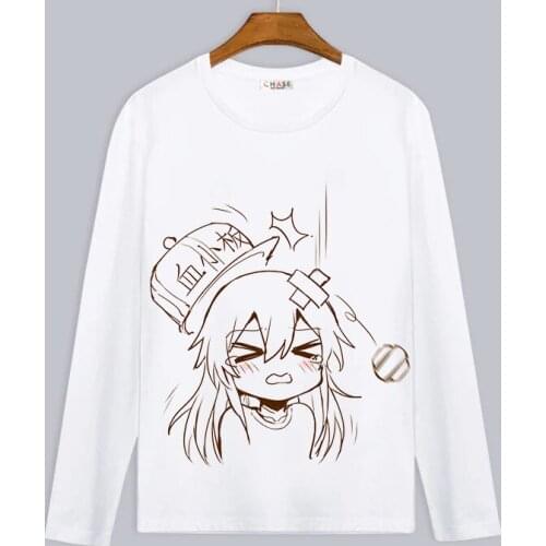 Cells At Work Cospaly T Shirt Hataraku Saibou Neutrophil Platelet Men/Women Spring Autumn Long Sleeve T-shirt Cartoon Top Tee