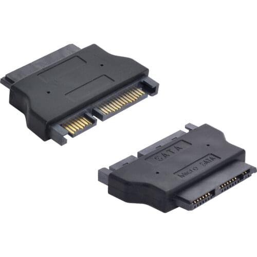 Cablecc 7+9 SSD 1.8" Micro SATA to 2.5" 7+15 22P SATA adapter