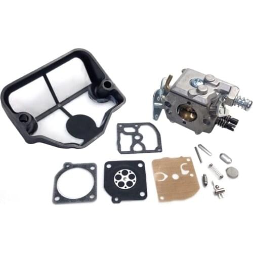 Carburetor Air Filter Carb Rebuild Repair Kit for Husqvarna 36 41 136 137 141 142 Chainsaw Spare Part Zama C1Q-W29E