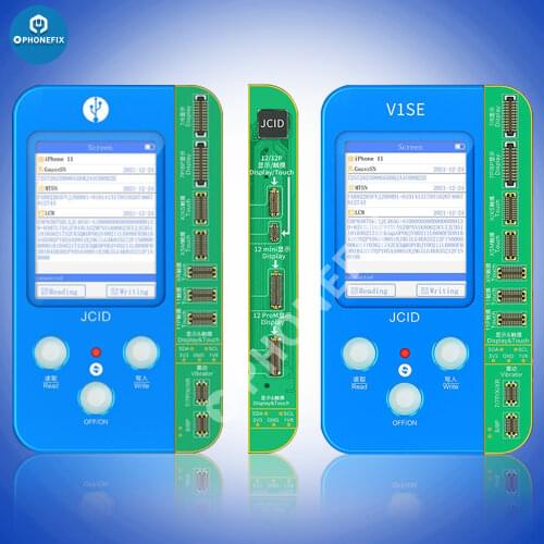 JC V1S Programmer Dot Matrix Plate Photosensitive Original Color LCD Screen Battery Fingerprint Receiver FPC Detection Board