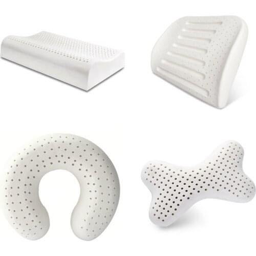 SB Natural latex pillow Cervical spine repair Memory Foam Pillow Comfortable Women Neck Head Care Health Orthopedic Pillow