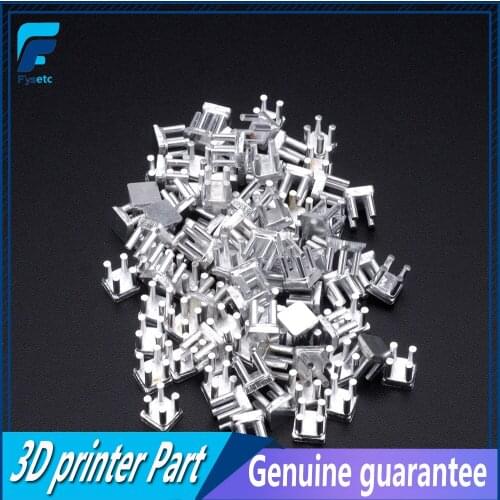 20pcs Motor Driver Heat sinks 6*6*6.6mm Cooling Block Heatsink for TMC2100 /TMC2208 /TMC2130 Drive Module 3D Printer Parts