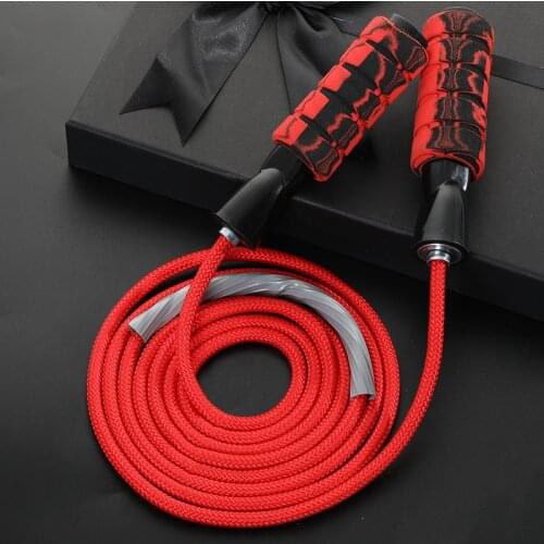 Jumping Rope Skipping Rope Weight Fitness Exercise Workout Boxing MMA Training Crossfit Men Women Kids Home Gym Equipment