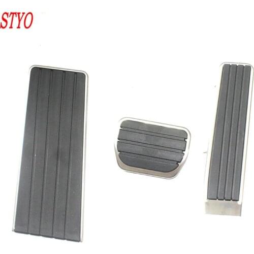 STYO For LHD MAZDA1 3 M3 CX-30 2020 Stainless Steel AT Pedal Gas Fuel Brake Pedal Cover