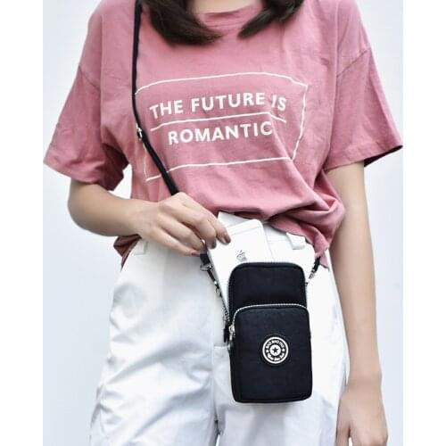 2019 Fashion Women Shoulder Bag Oxford cloth Arm Band Bags Crossbody Bags Mobile Case Running Armband Bag For Huawei Gym Bag