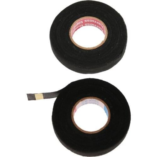 2 Pieces Automotive Car Truck Noise Damping Loom Wire Harness Cloth Electrical Tape