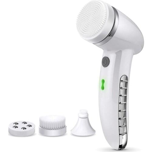 Sonic Facial Cleansing Brush Exfoliator Waterproof Face Scrubber Skin Care Tools Facial Massger For Dropshipping