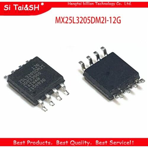 5pcs MX25L3205DM2I-12G SOP8 MX25L3205DM2I SOP 25L3205DM2I SOP-8