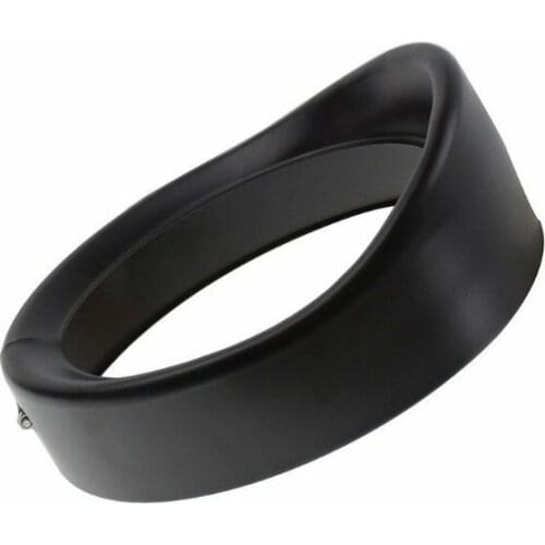7inch Visor Style Motorcycle Trim Ring, Headlight Rings for 12-14 FLD 86-14 FLST 83-13 Touring Bike