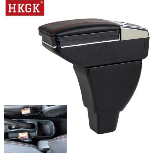 Car Armrest box For Great Wall HAVAL Hover M4 M2 Coolbear 2010 - 2015 Dual Layer Central Store Content box with USB interface