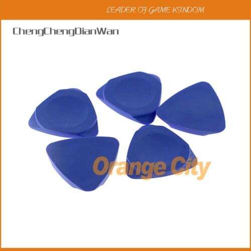 ChengChengDianWan 30mm Light Blue Plastic Pry Tool Tri- Prying Tools Crowbar Opening Tools Plastic Triangle Pry Pick 30pcs/lot