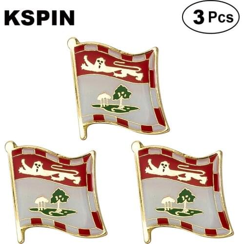 PEI Lapel Pin Brooches Pins Flag badge Brooch Badges