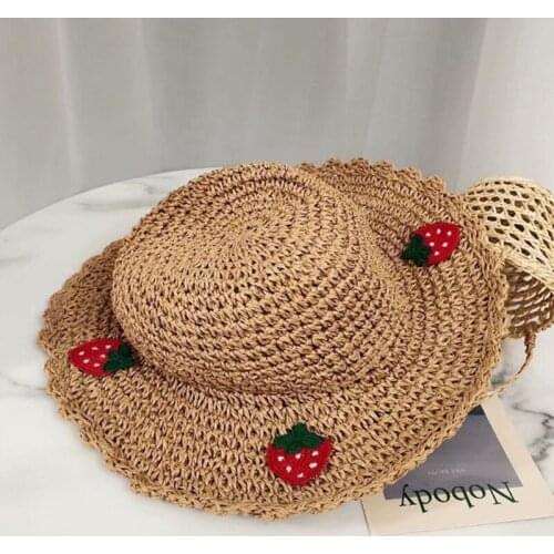 Summer Korean Super Cute Kids Cap Childrens Sun Hat Childrens Thin Sunshade Baby Hat