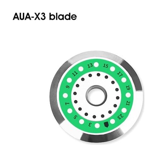 Free shipping AUA-X3/X1/6S/7S Optical Fiber Optic Cleaver Blade For AUA-X3/X1/6S/7S Cleaver Cutter 24 Faces Cutting positions