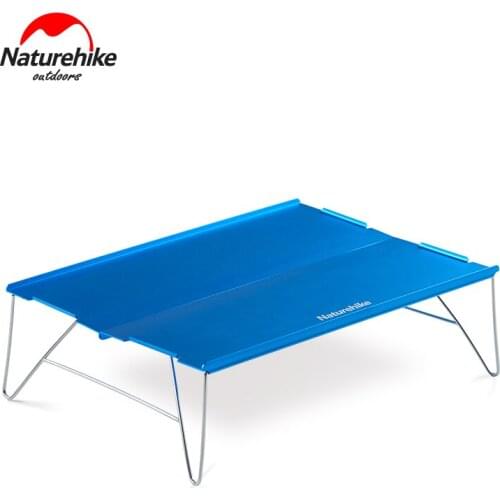 Naturehike Outdoor Camping Travel Hiking Small and Lightweight Aluminum Folding Table Office Small Coffee Desk