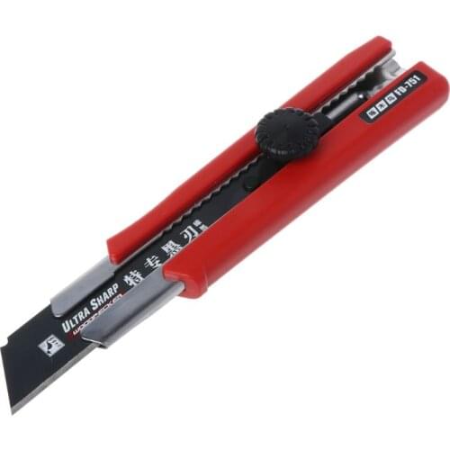 25mm Heavy Duty Large Size Utility Knife Auto Locked Blade Box Cutter Razor Snap Off Retractable Industrial