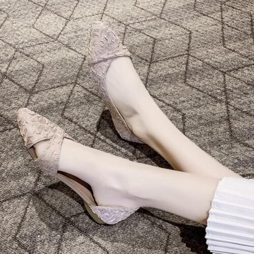 Flat Sole Shoes Women 2021 Spring and Autumn Models Pointed Toe All-match Small Fragrance Shoes Soft Bottom Peas Womens Shoes