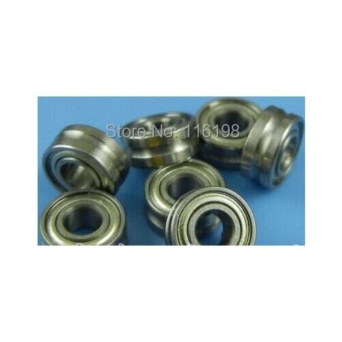 10pcs MR83UU MR83ZZ Molybdenum steel wire cutting/ wire guide wheels corrective straight U-groove bearing 3X8X3mm