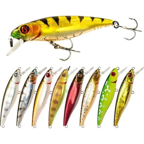 10PCS 8.5cm 9.6g Fishing Lure Quality Minnow Lure 3D Eyes Plastic Hard Bait Pesca Artificial Jig Wobblers Crankbait Fishing Bait