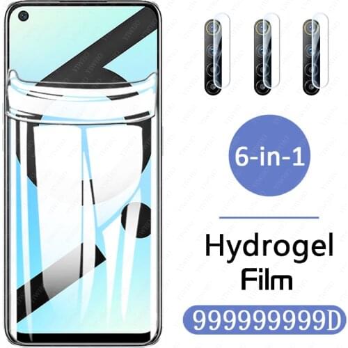 6i Global Hydrogel Film on For Oppo Realme 6i Screen Protector on Realme 6 I Realme6i RMX2040 Real Me Camera Lens Gtempered Lass
