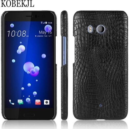 For HTC U11 Case HTC U11 5.5 inch Case Hard Plastic PU Leather Back Cover Phone Case For HTC U11 U 11 HTCU11 Dual SIM Case Cover