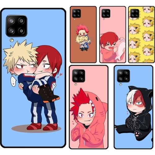 Kirishima Bakugo Todoroki BNHA Case For Samsung A12 A32 A42 A52 A72 A71 A51 A41 A31 A11 A70 A50 A40 A30S A02S A20e A21S