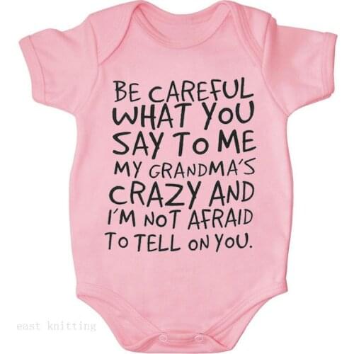 DERMSPE 2019 New Casual Newborn Baby Boys Girls Short Sleeve Letter Printed Cute Cartoon Loose Cotton Romper Baby Clothes