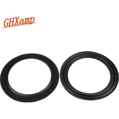 Ghxamp 10 Inch Subwoofer Stage Speaker Cloth Surround Side Two Fold Ring Suspension Horn Side Speaker Repair Parts 2pcs