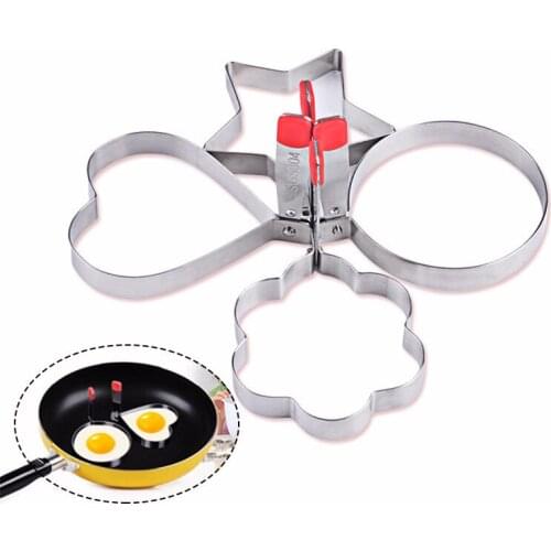 Baking tool304 stainless steel cake mold thick chocolate mold egg circle DIY omelette