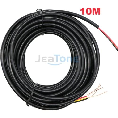 JeaTone 10M Video Extend Cable 4x0.2mm Tinned Copper Wire for Intercom, Ship from Russian warehouse