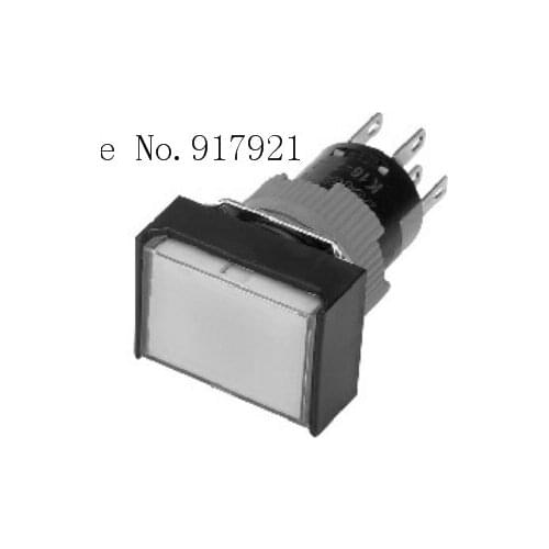 [ZOB] K16-292 Korea kacon Kaikun K16-292R06 by 16mm rectangular illuminated button switch K16-392G06 --10pcs/lot