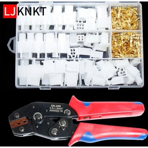 Cable wire connector car female plug splice Automotive boatHS48B 2/3/4/6pin Electrical Male Female terminal Motorcycle ebike