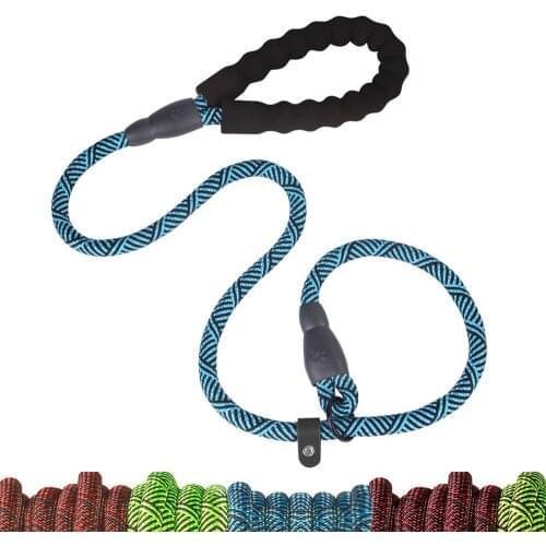 Nylon dog leash nylon leash pull P chain leash for single dog walk pet supplies cat accessories pet