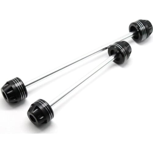 Front Rear Axle Fork Crash Sliders For KAWASAKI ZZR1400 ZX-14R NINJA 2006-2017 Motorcycle Accessories Wheel Protector ZX14R