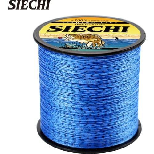 SIECHI Brand 8 Strands Super Strong Japanese 300m Multifilament PE Braided Fishing Line 20LB 30LB 40LB 50LB 60LB 60LB 88LB