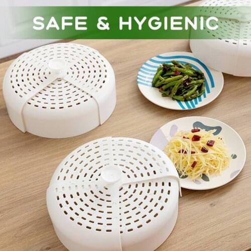 Foldable Table Leftovers Protector Anti Fly Mosquito Food Covers Dome Dust Cover Picnic Protect Dish Cover Kitchen Accessories