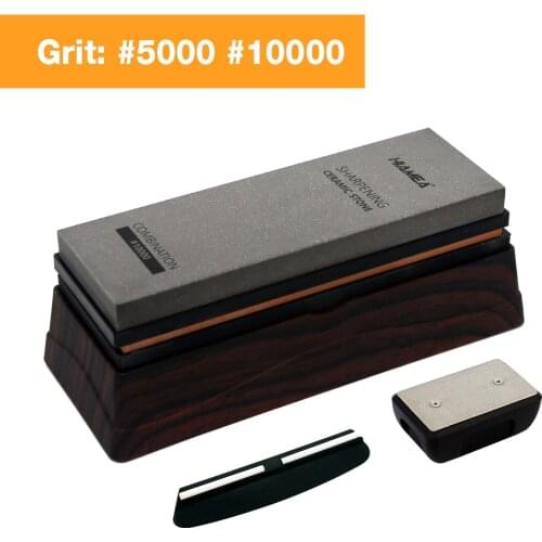 HIAMEA New ceramic stone Knife Sharpener whetstone Sharpening Stones grinding stone System honing set 5000 10000 grit