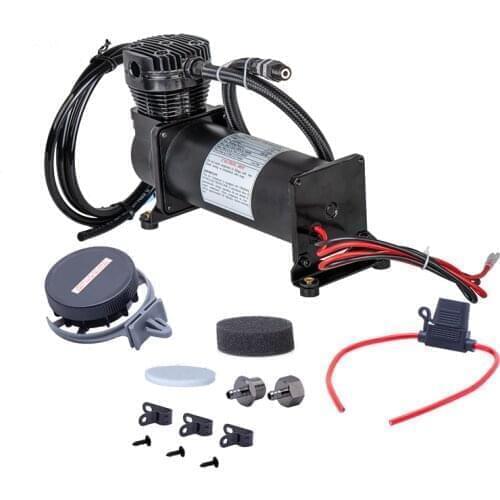 DC 12V universal 200 PSI car air suspension compressor /pump OUTLET 1/4 with fittings