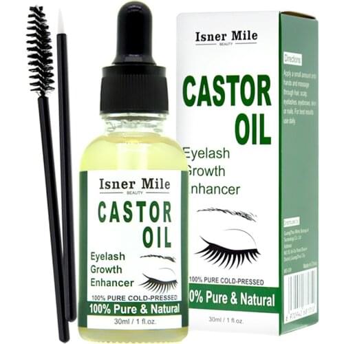 30ml/10ml Eyelash Eyebrow Enhancer Castor Seed Oil Mild Nourishing Eyelash Growth Liquid Treatments Eyelash Lifting Kit