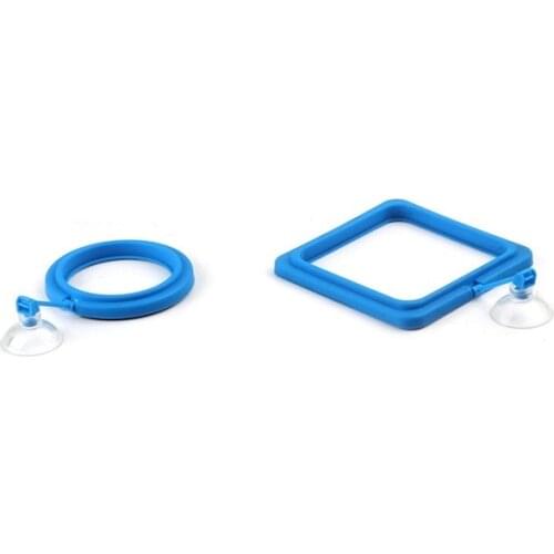 Feeder Feeding Ring Aquarium Fish Tank Station Floating Food Tary Square Circle Accessory Water Plant Buoyancy Suction
